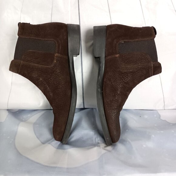 Zara Man Leather Chelsea Boots Brown Size 43/10 Men’s Shoes Retail $100 - Picture 5 of 10